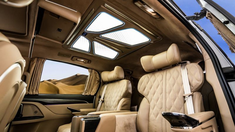 Buick GL8 virtuous gift low-key desert Beige customization scheme